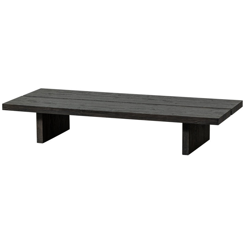 Lion Pedestal Coffee Table