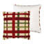 Coussin intérieur / extérieur en polypropylène 18 po x 18 po Christmas