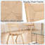 Chaises de salle à manger avec siège tissé et dossier en filet (ensemble de 2)-818965415-818965413