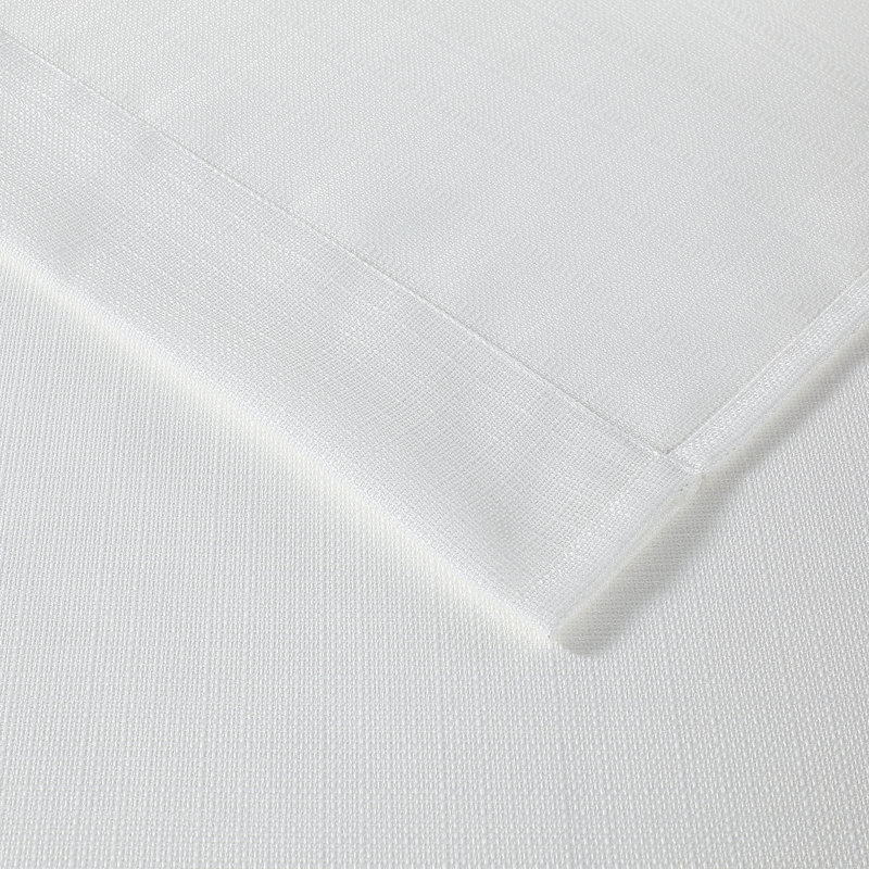 Hollman Semi Sheer Curtain Pair, White