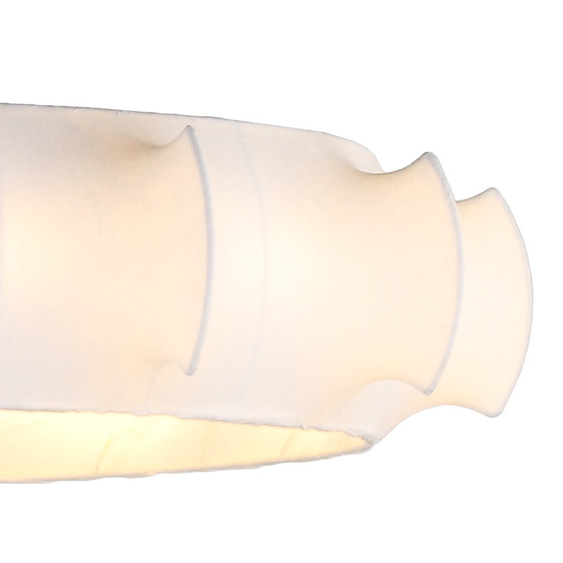 29.6" Caged Ceiling Fan with Dimmable LED Lights and Remote Control