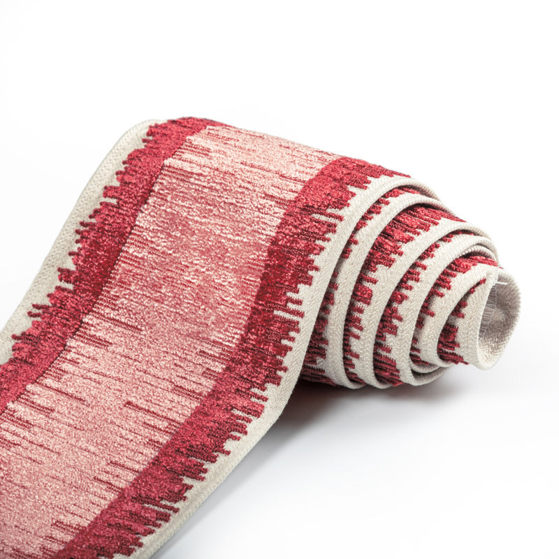 Treillis Passementerie II Bromo Trim, Red