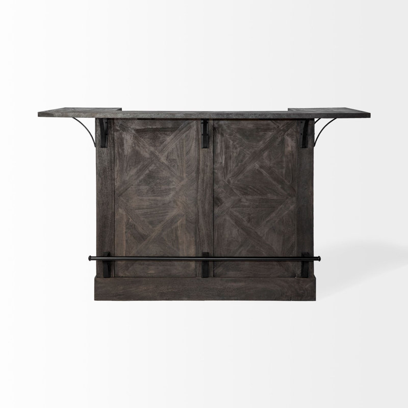 Bar avec rangement pour bouteilles de vin Catherine