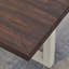 Valluri Contemporary End Table, Walnut And White-599418654