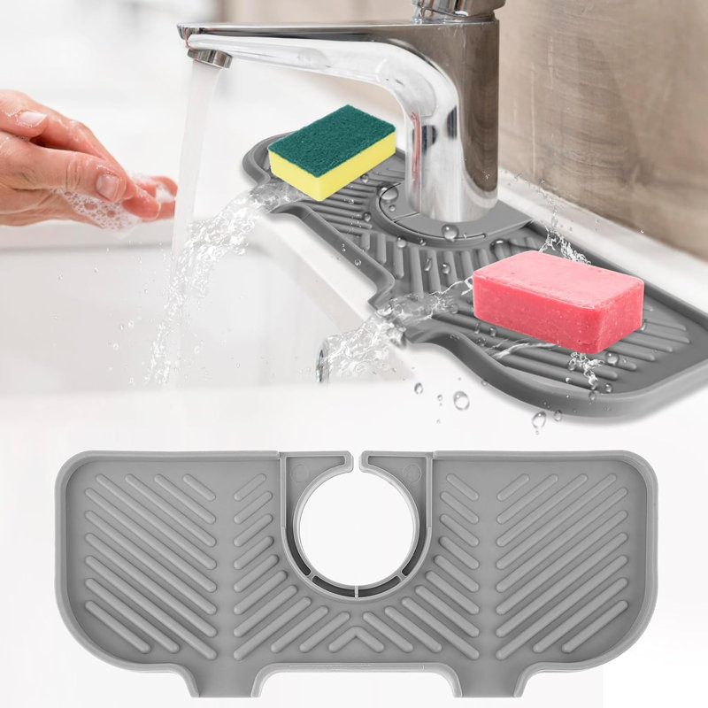 Silicone Faucet Sink Mat