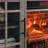 Electric Fireplace TV Stand 55 Inch Traditional Slate Gray Wash with Storage Cabinets | Insert | Gray Wash-332657477