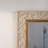 Shine Vintage Carved Rectangular Wall Mirror with Ornate Decorative Frame