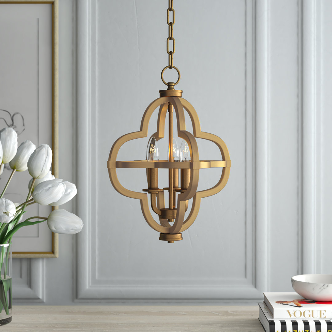 Danforth 3 - Light Dimmable Geometric Chandelier House of Hampton®