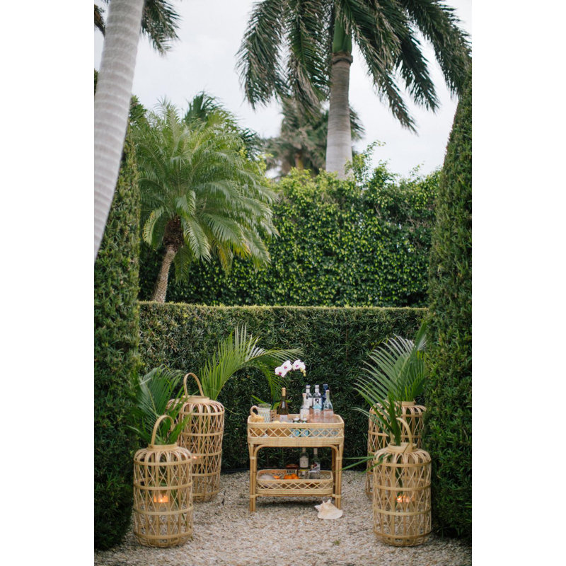 Amanda Lindroth Harbour Island Lantern, 35" H x 16" W x 16" D