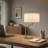 Brushed Nickel Nightstand Table Lamp