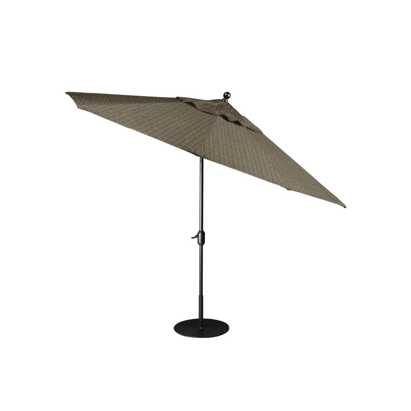 Parasol de marché 8' Portofino, Obsidienne, Cape Cove