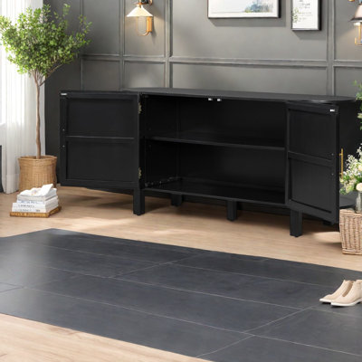 59.8 " W Solid Wood Sideboard