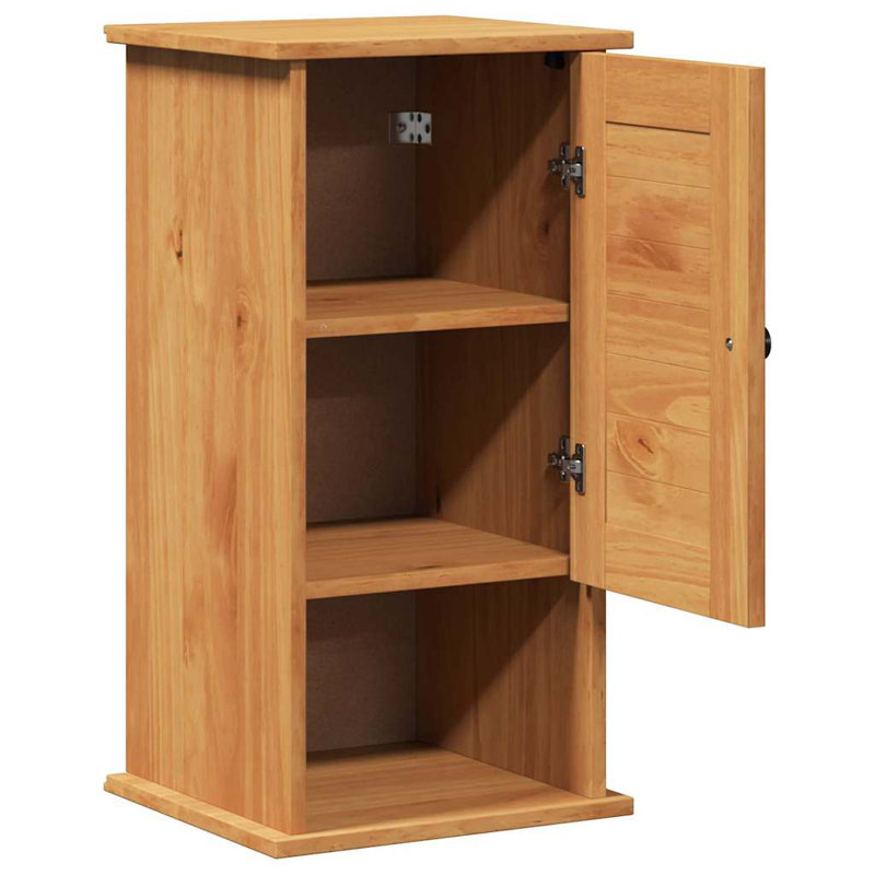 Wall-Mounted Bathroom Cabinet VIGO 37 X 34 X 71.5 Cm, Brown