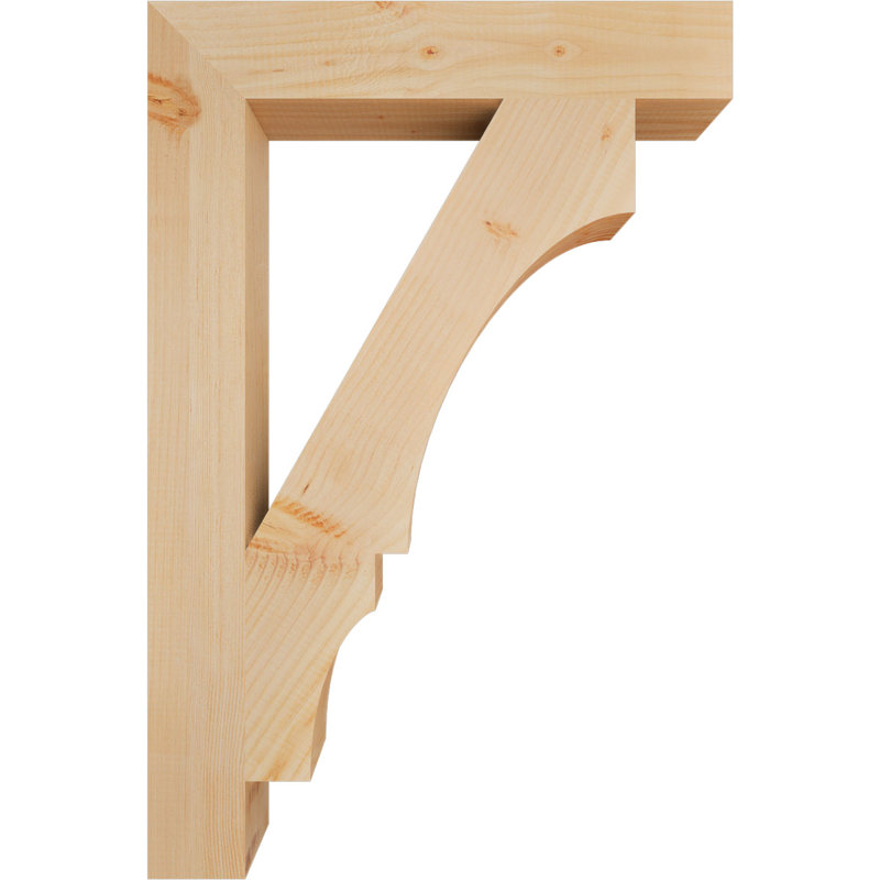 Support de bloc Balboa, Sapin de Douglas lisse, L 3 1/2 po x P 24 po x H 36 po