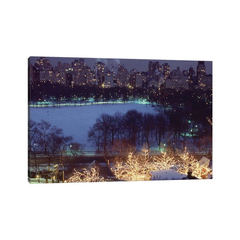 Tavern Lights 1 Piece Wrapped Canvas Wall Art, 20.32cm H x 30.48cm W x 1.91cm D