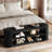 2-Tier Entryway Bench with Shoe Storage-1344903269