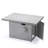 Chelsea Rectangle Aluminum Propane Smokeless Fire Pit Table with Hidden Fuel Tank-1138056779