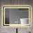 Bathroom Led Lighted Mirror - Fog Switch, Smooth Surface, Long Lasting Performance, Aluminium Coating, Long-Term Stability