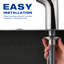 Single Handle Kitchen Faucet with Pull-Down Sprayer