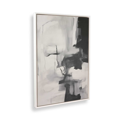 Monochrome Whisper II Canvas Print