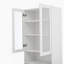 Meuble-lavabo polyvalent avec miroir et station de charge, coiffeuse avec 8 compartiments de rangement cachés, bureau d'ordinateur à 3 tiroirs, 2 armoires et tablettes ouvertes, bureau personnel, blanc