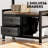 33.1" Wide Hall Tree With 2 Movable Drawers, Shoe Storage, Shelves And Garment Racks, 5-In-1 Entryway Bench With 23 Hooks (Fixed And Movable)