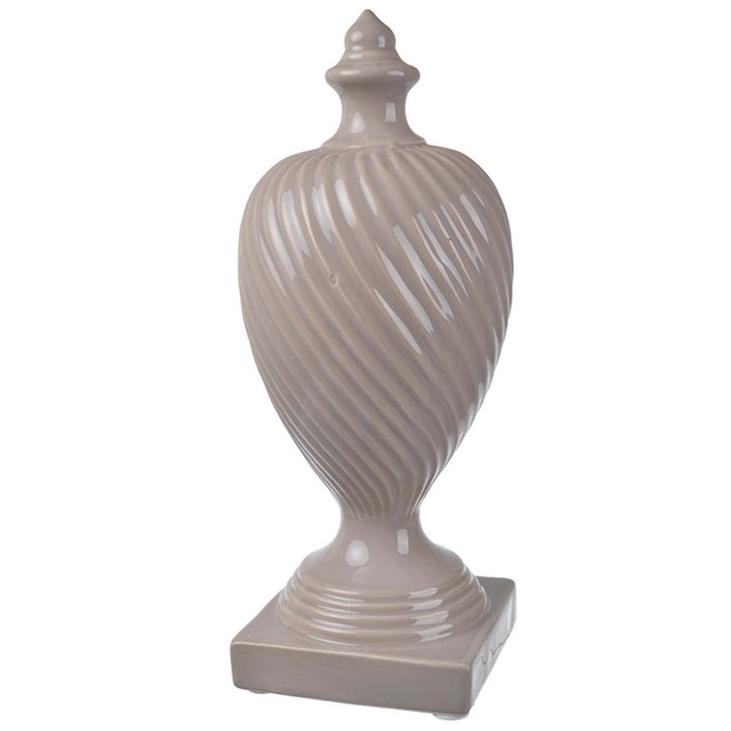 Abstract Figurines & Sculptures, Gray, 11" H x 4.5" W x 4.5" D