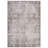 Griffey Machine Washable Ivory/Gray Non-Slip Backing Area Rug-1803670236