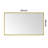 Metal Framed Bathroom Mirror for Wall, Rectangle Mirror, Bathroom Vanity Mirror Farmhouse, Anti-Rust, Hangs Horizontally or Vertically-2119419197-2119419195