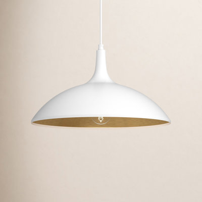 Tabitha Single Light Metal Dimmable Pendant