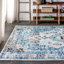 Tapis crème / bleu Latshaw-1846023633