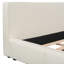 Lit tapissier beige élégant-1968628231