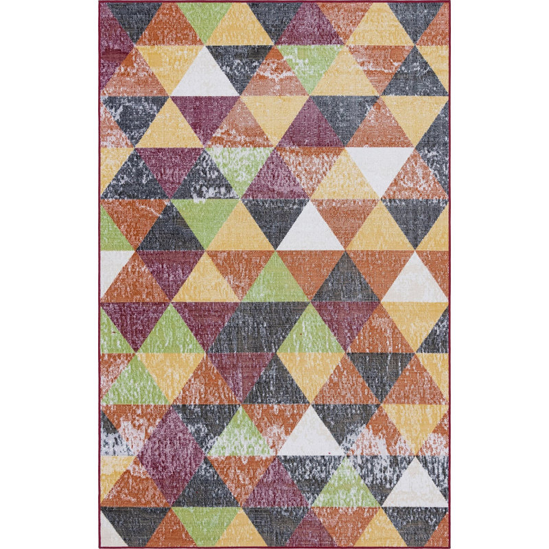 Argyle Indoor Rug, Rectangle 5'3" x 8'
