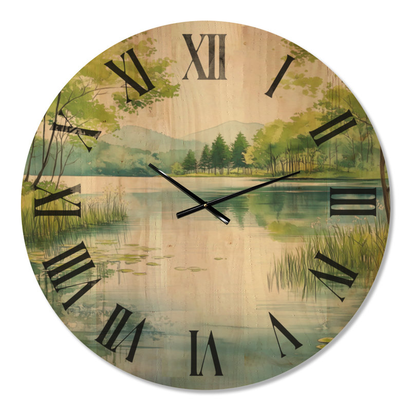 Horloge murale Lakeside, Surdimensionné