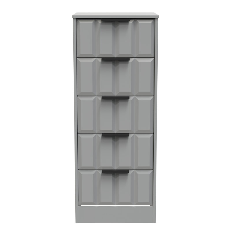 Arnesto Bedside Table, Dusk Grey