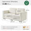 Tamariah Modern 166cm Wide 2-Seat Modular Sofa with Hidden Storage-1526680547
