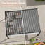 Pergola solaire à persiennes à DEL, pergola d'extérieur avec lumières à DEL et pergola en métal à toit rigide avec toit réglable-122500657