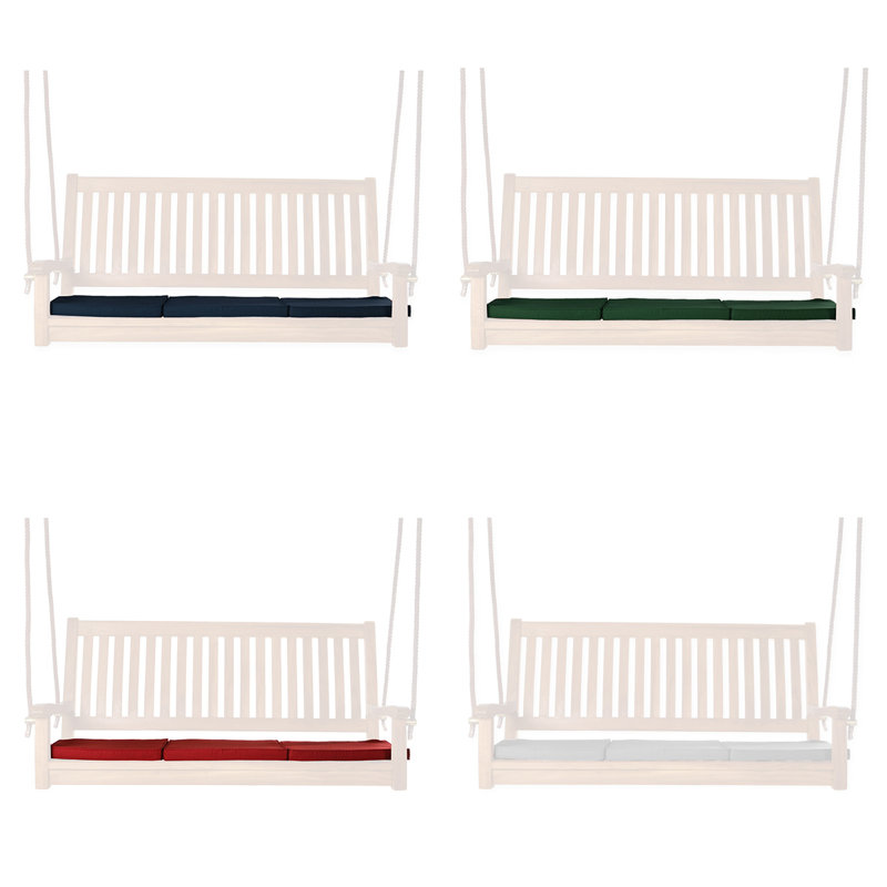 Humphrey Outdoor 2'' Replacement Cushion Set Seat Cushion, White