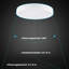 Danyia Silver LED Outdoor Flush Mount