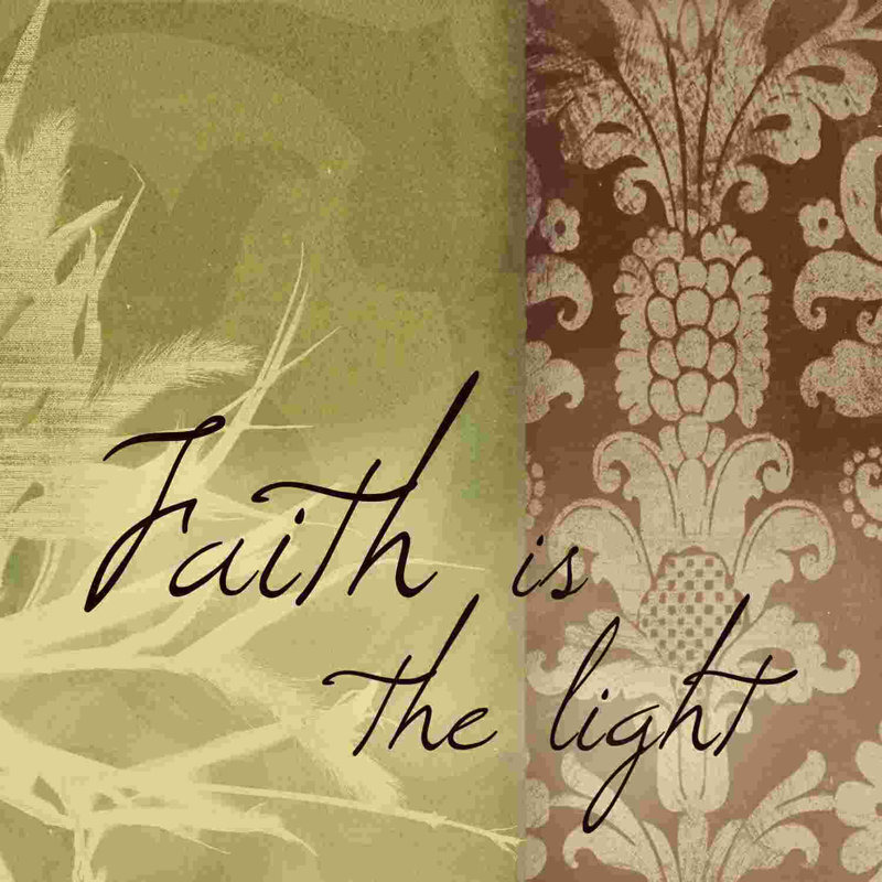 Impression sur toile Faith Light, L 12 po x H 12 po