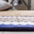Krew Natural Fiber Hand Woven Jute/Wool Geometric Rug in Natural/Navy-470996898