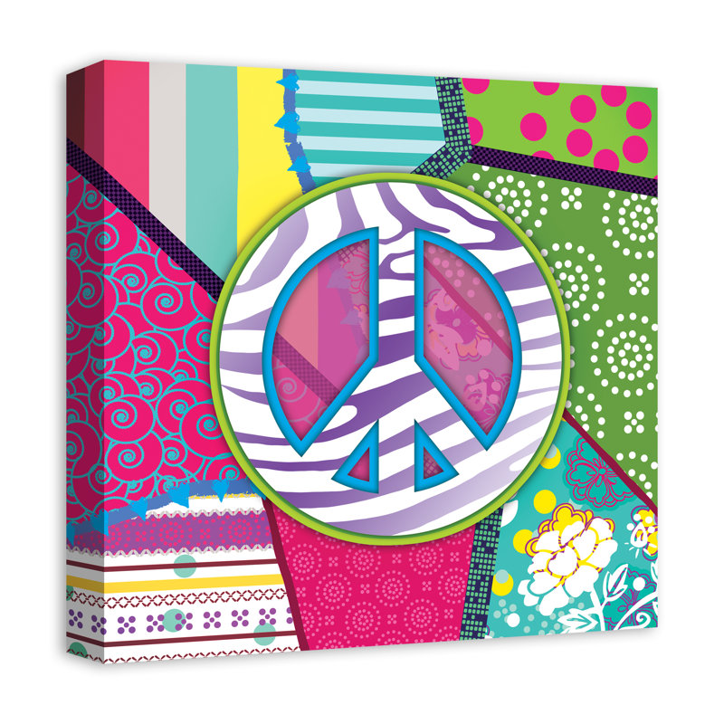 Art sur toile, H 16 po x l 16 po x P 1,25 po