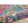 Geomar Floral Area Rug