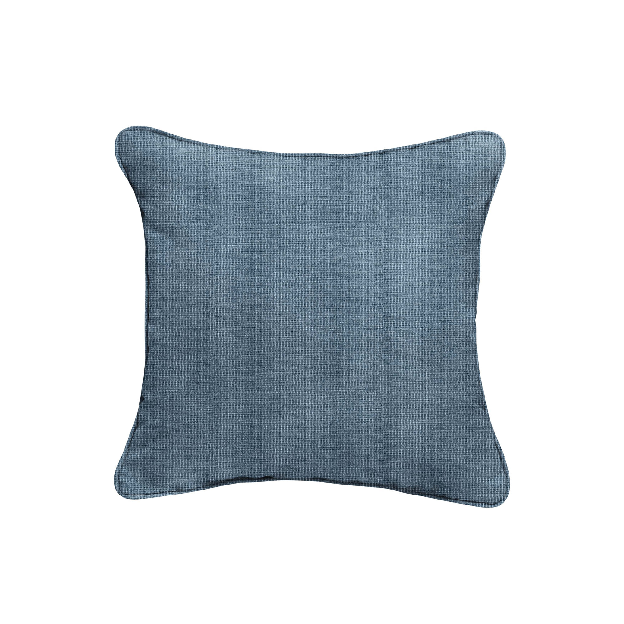Ansonia Sunbrella® Indoor/Outdoor Throw Pillow, Spectrum Denim, 20" x 20"