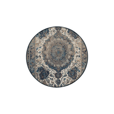 Machine Washable Black Area Rug