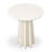 Folda 18" Sculpted Cement Pedestal Side Table-121125753