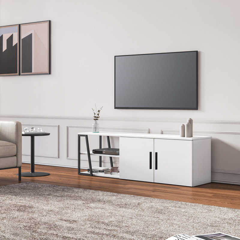Keteri Unfinished TV Stand for TVs up to 65", White