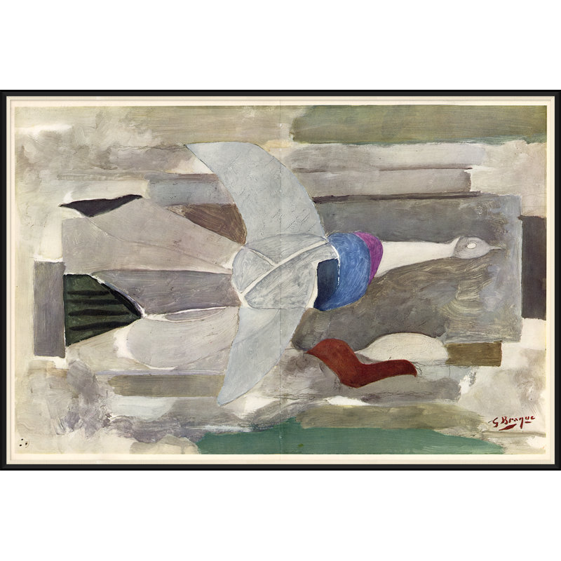 Abstract Bird Print