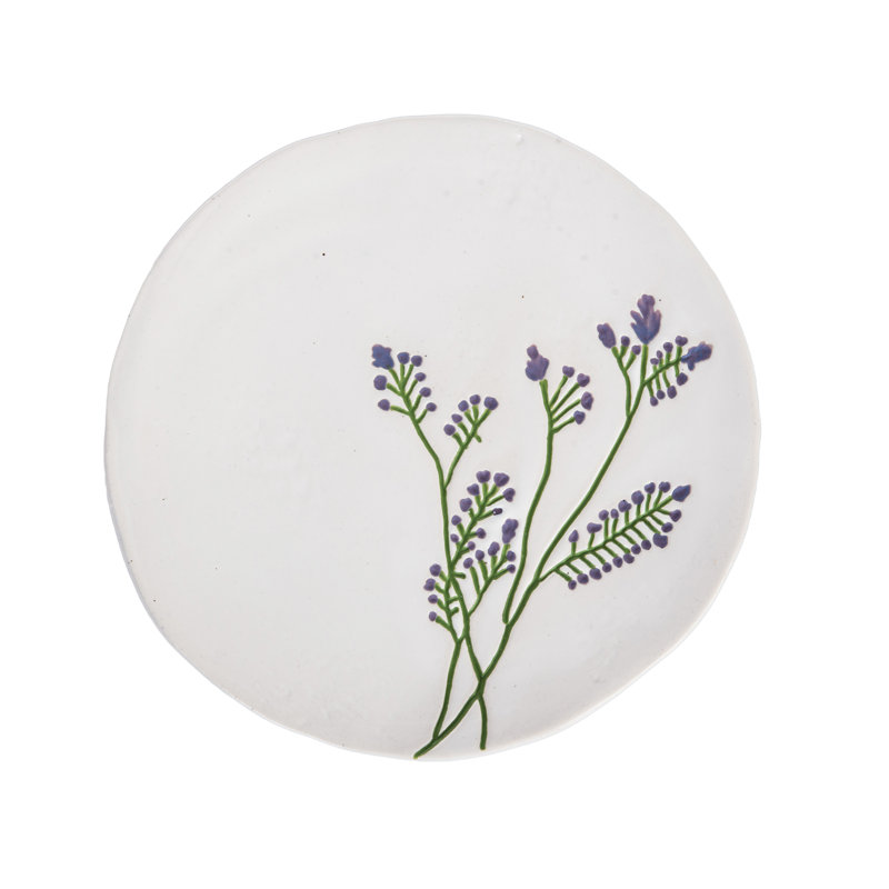 Assiette de service Lavande