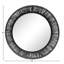 Miroir mural rond en jute-83319795